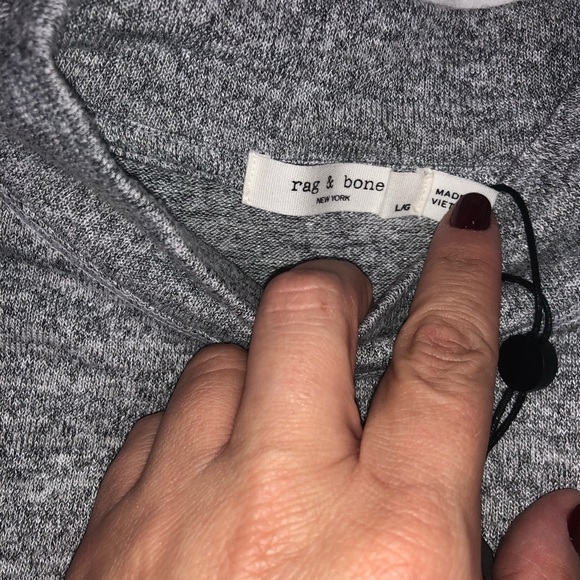 Rag & Bone Gray Top - Picture 4 of 8